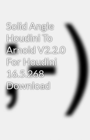 houdini 6.03 download